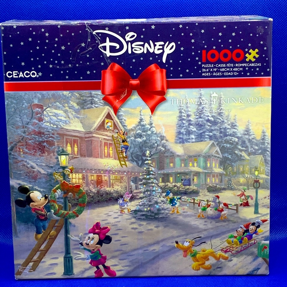 1000 Piece Disney Mickey Mouse Christmas Puzzle